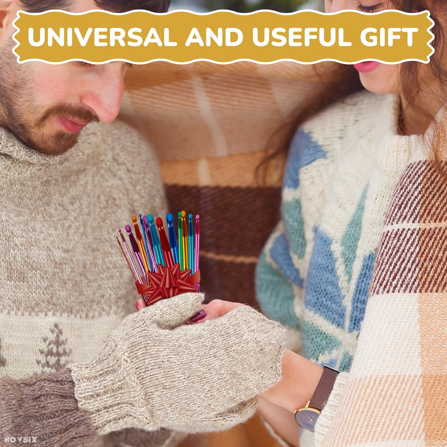 Crochet Hook Knitting Needle Set - 14Pcs Crochet Needles for Crocheting Yarn Clover Crochet Hooks Crochet Accessories (2-10mm) - Adults Craft Supplies and Tools Clover Crochet Hooks