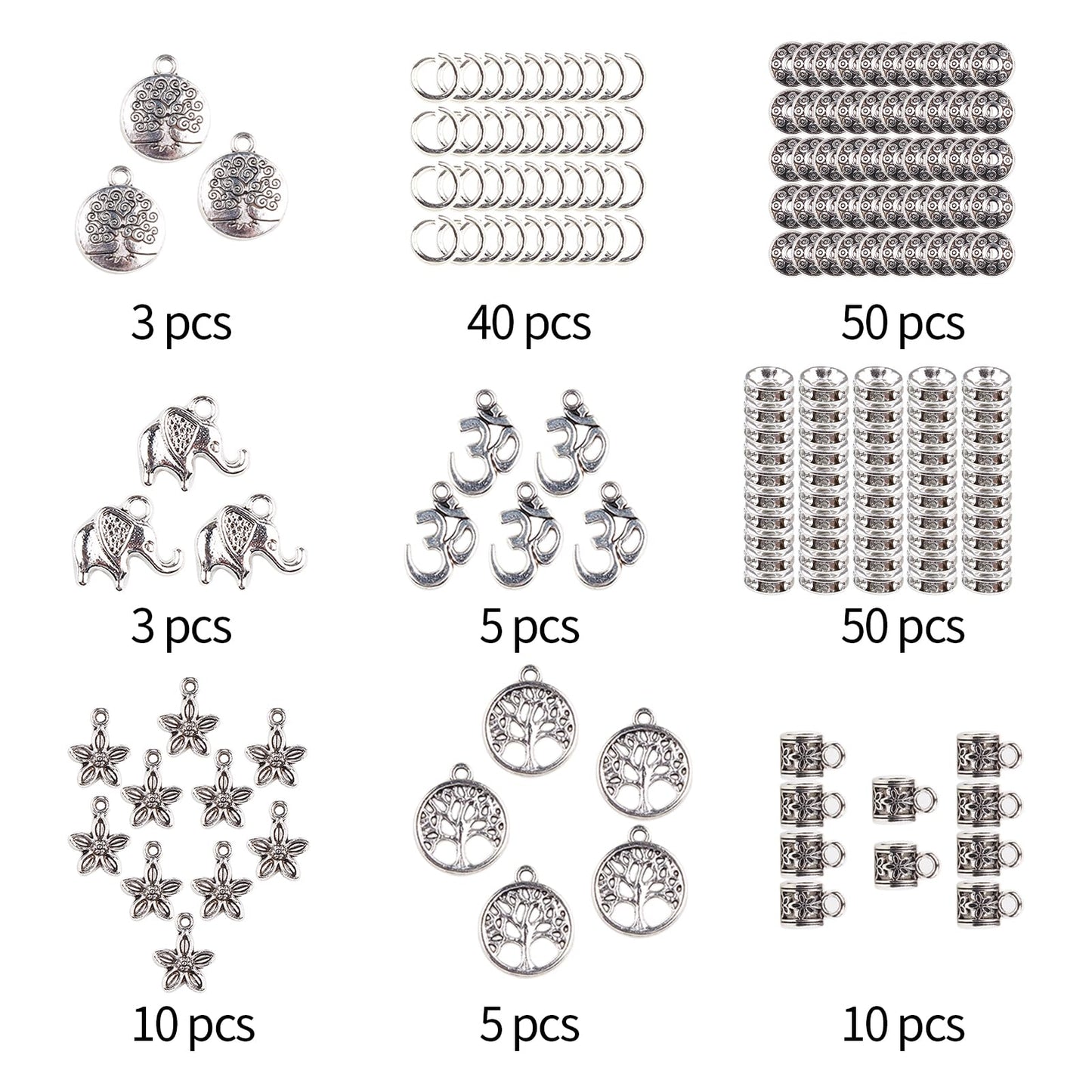 418Pcs Stone Jewelry Making Kit, Crystal Stone Bracelet Making Kit, Crystal Natural Stone Healing Beads for Jewelry Making, Bracelet Making Kits