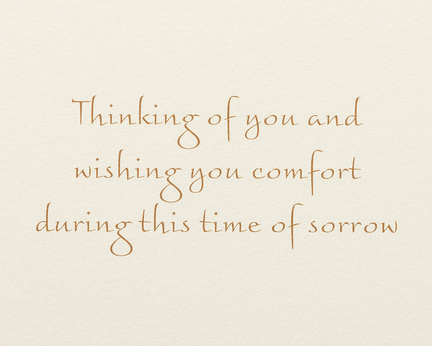 Sympathy Card (Wishing You Comfort)