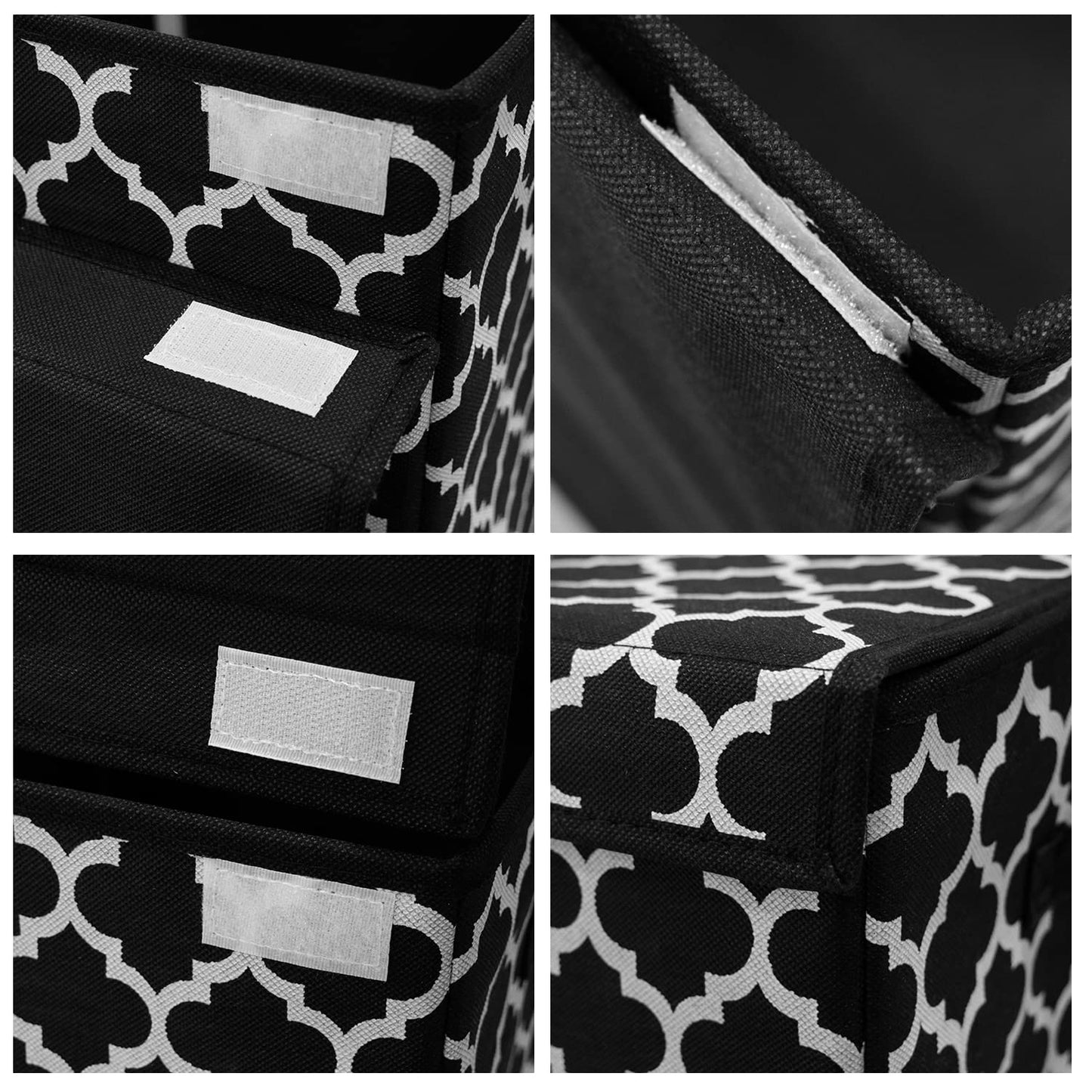 homyfort Large Toy Storage Organizer with Lid and Divider - Durable Toy Box for Boys, Kids, Toddler, Collapsible Toy Chest for Living Room Area, Playroom, Nursery, Black