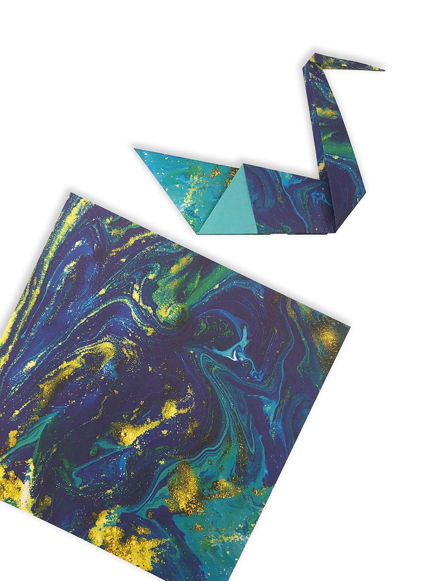 Origami Paper 200 sheets Marbled Patterns 6" (15 cm): Tuttle Origami Paper: Double Sided Origami Sheets Printed with 12 Different Patterns (Instructions for 6 Projects Included)
