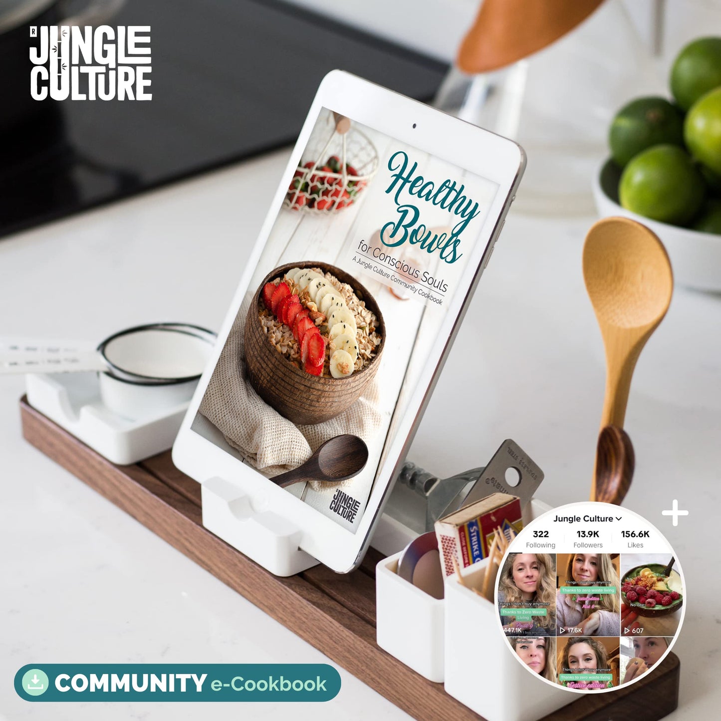 2 Polished Coconut Bowl & Wooden Spoons Set with Bamboo Straws • Natural Yoghurt & Smoothie Bowls Ideal for Ninja Creami • Healthy Coco Shell Buddha, Acai • Eco Friendly Vegan Gifts