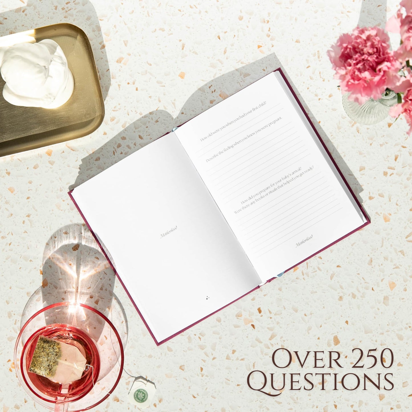 Mom's Story Journal (Hardcover with Case) - A Family Keepsake with + 250 Prompts and Questions to Share Her Life Story and Memories, Sentimental Mother's Day, Birthday Gift Idea