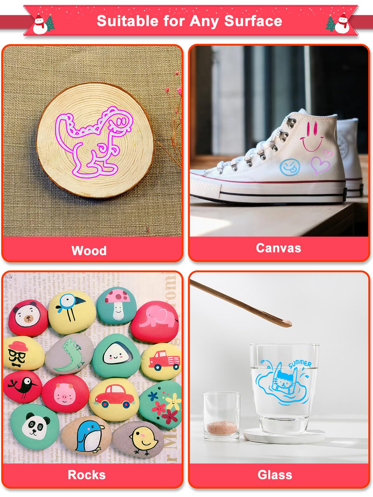 Markers, 12 Glitter Metallic Coloring Doodle Gel Pens, Tween Teen Girl Easter Basket Stuffers Gifts Trendy Stuff, Cute School Art Craft Classroom Supplies Set for Kids Ages 4-16