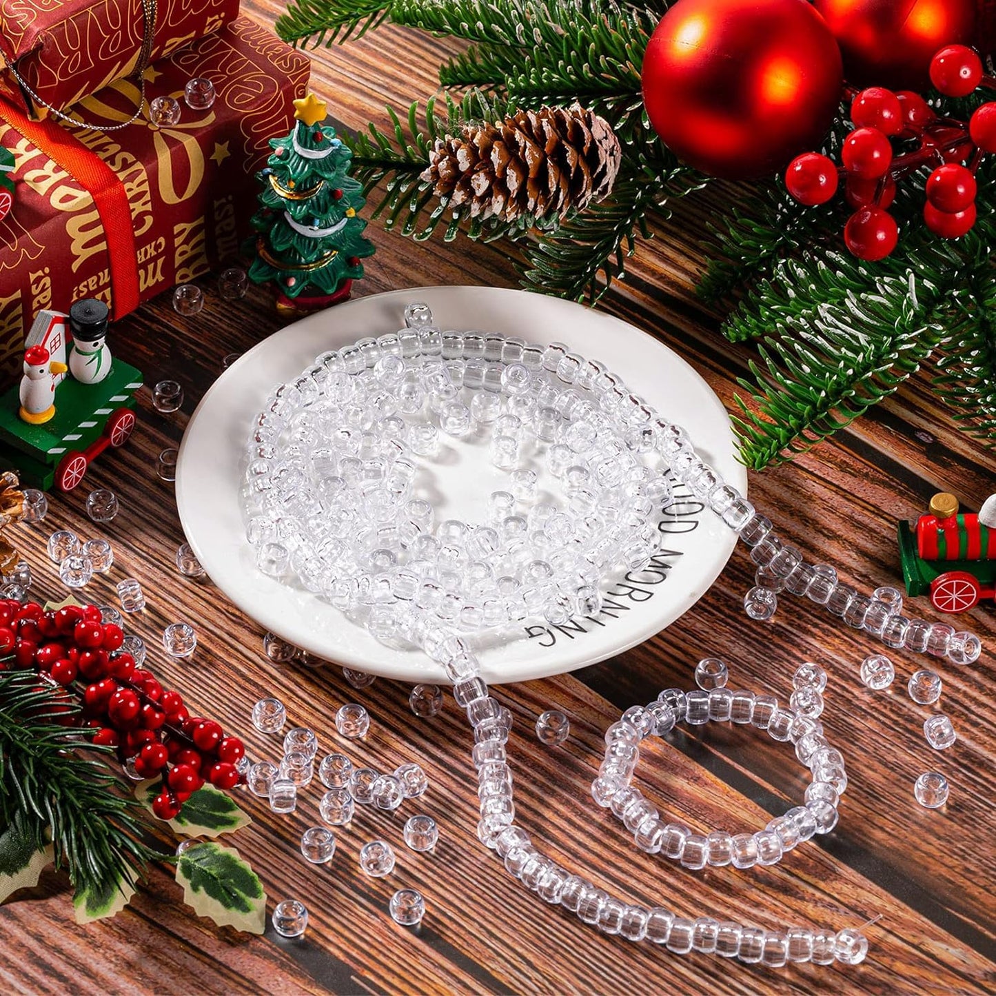 Pony Beads Bulk,Kandi Beads for Necklace Jewelry Making Hair Braiding,Bracelets Making Kits,Hair Bead,Bracelet Plastic Bead for Crafts Braids Girls(48 Color,2200PCS)