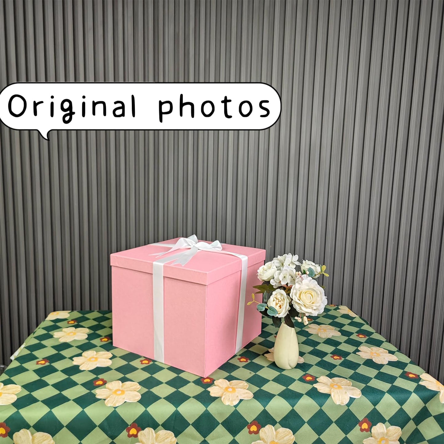 Large Gift Box 12x12x10 Inches,Pink Gift Boxes for Presents,Birthday Box,for Packaging,Valentine's Day,Mother's Day,Christmas,Anniversaries,Family or Business.
