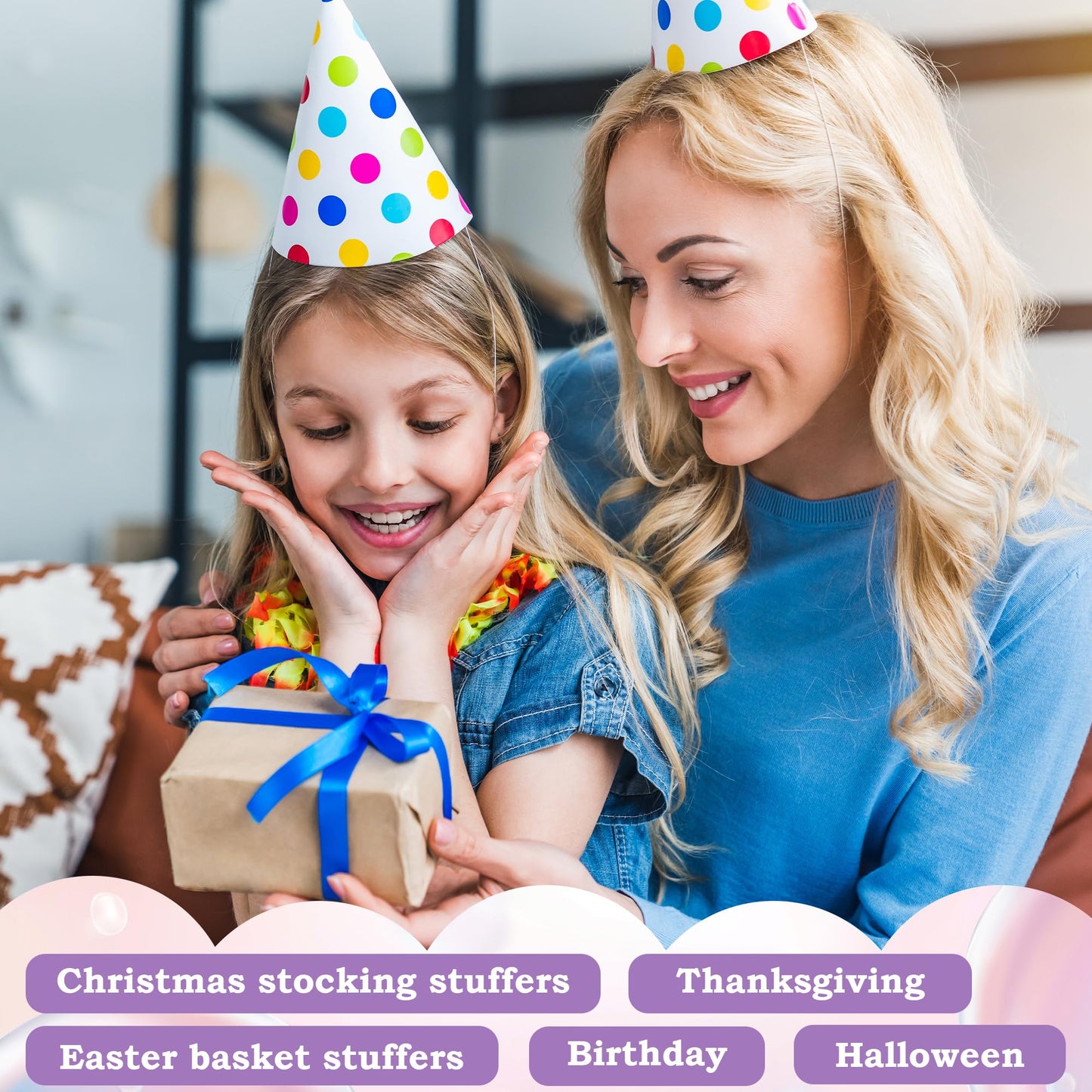 Easter Basket Stuffers for Kids Girls - 5300 Clay Beads Bracelet Making Kit,Arts and Crafts for Kids Ages 8-12,Easter Crafts Games Toys for 3-10 Year Old Birthday Gift,Stuff Supplies