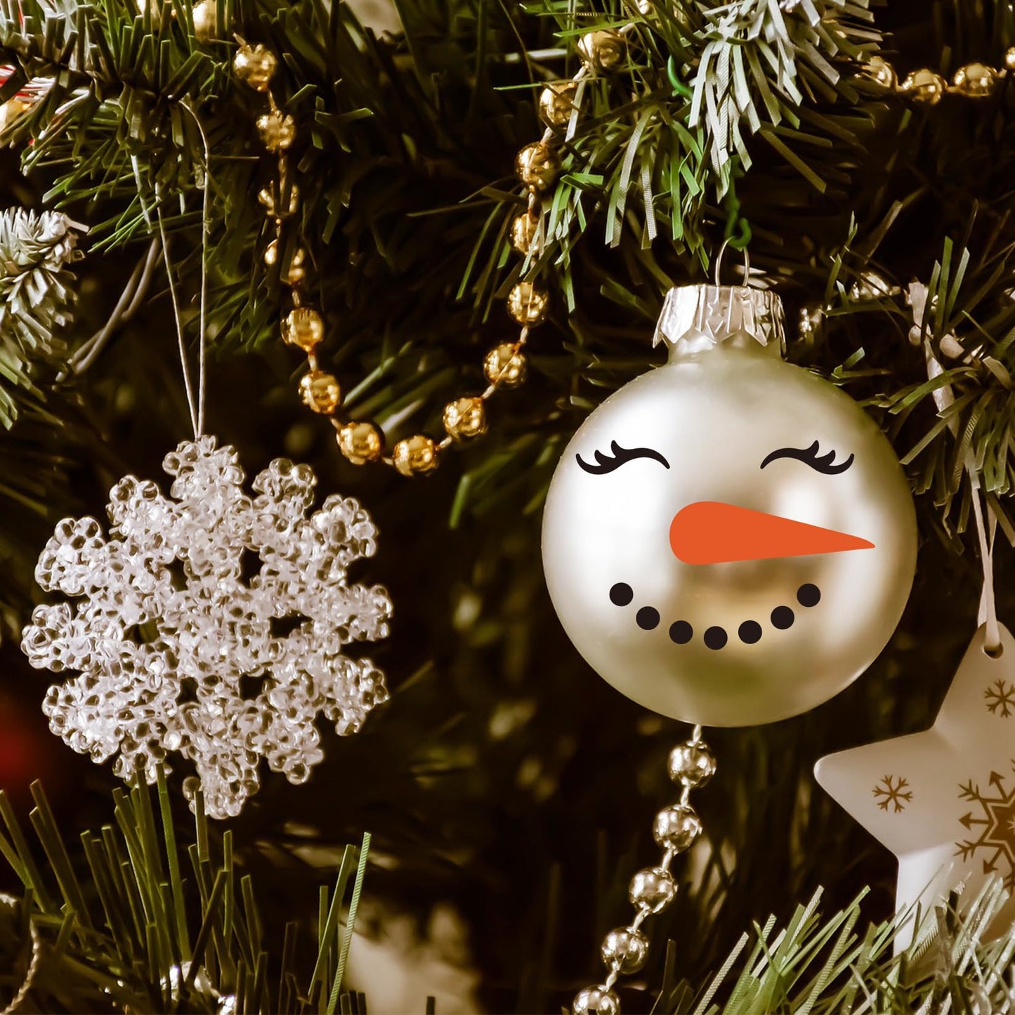 Small Stencils for Painting on Wood Reusable, 3 Inch Reusable Stencil for Craft Ornament Paint Template Stencils for Wall Card Rock Wood Signs Coasters Canvas Home Decor (Christmas)