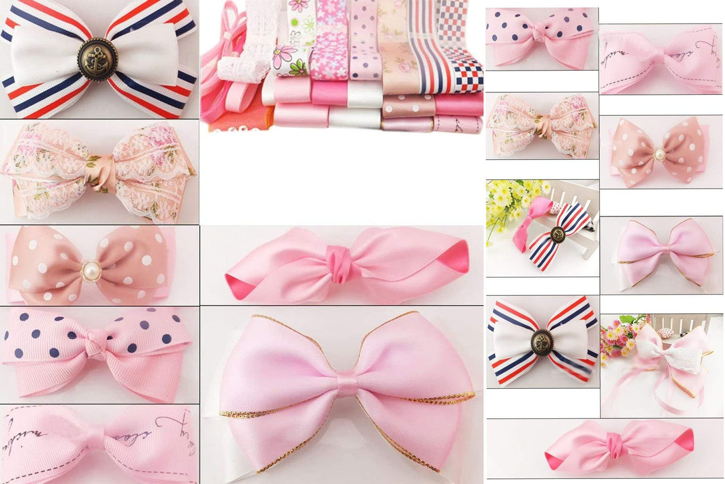 Craft 1 1/2 Inch (40mm) 20Yards Single Face Solid Satin Polyester Ribbon 20 Colors Assorted Bulk Lots Mix (1 1/2", Mix)