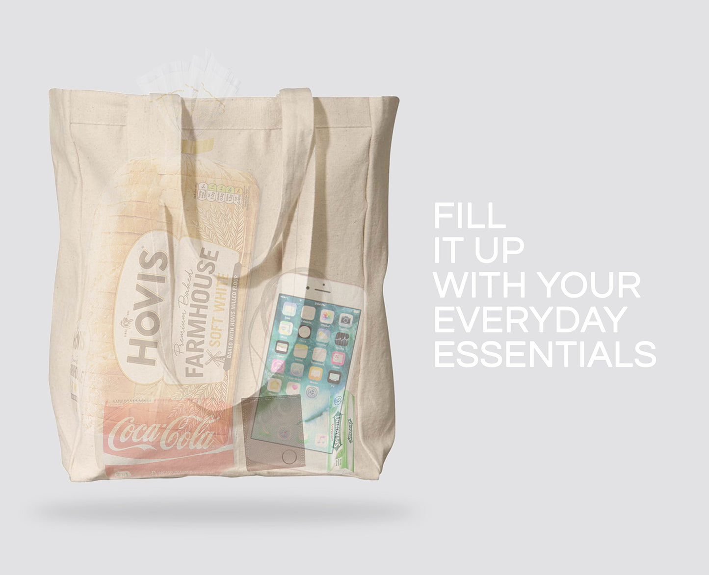 Big Mo's Toys 12 Pack Canvas Tote Bags – Design Your Own Party Favor Pack Tote Canvas Bags