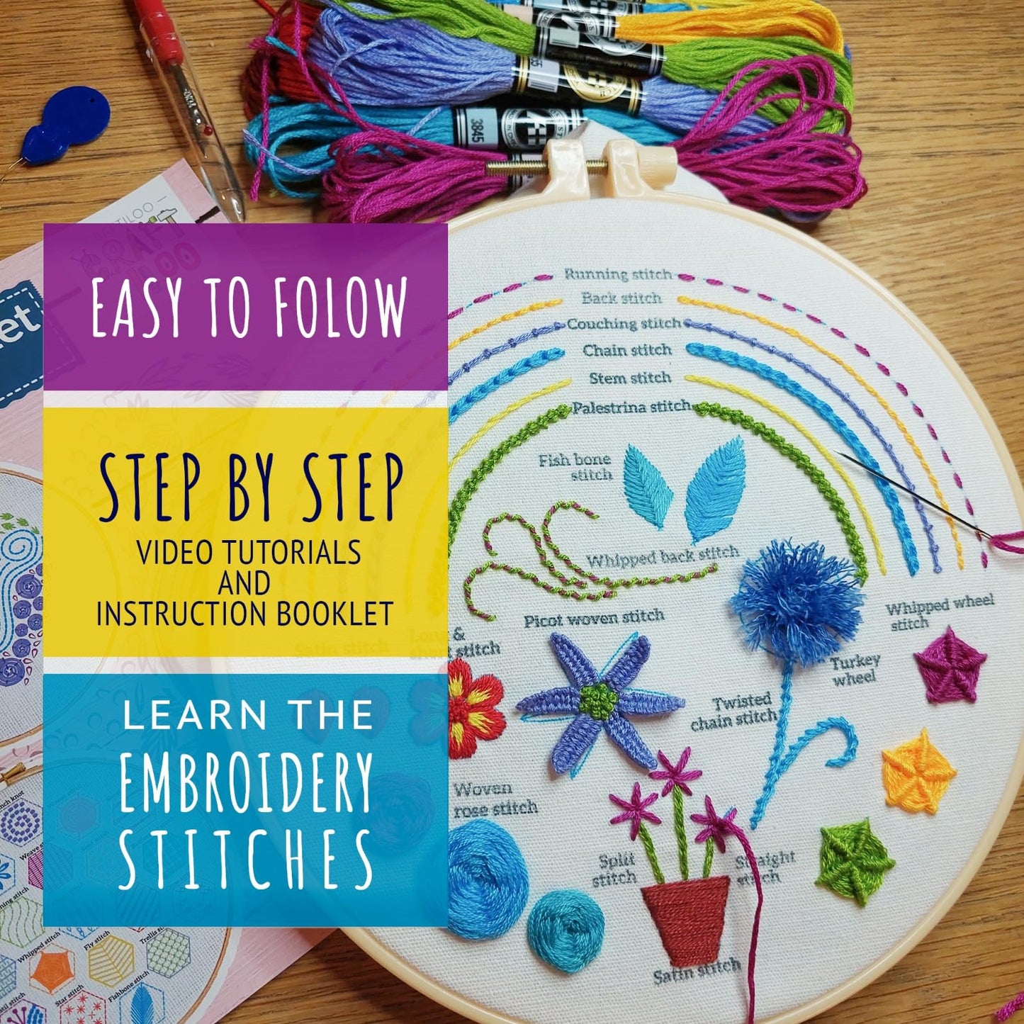 Embroidery Kit for Beginners Cross Stitch Kits for Beginners Needlepoint Kits for Adults Embroidery Kits for Adults Cross Stitch kit Heart