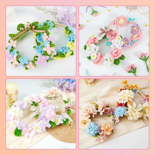 12 Pieces 3 Inch Wooden Round Embroidery Hoops Adjustable Circle Cross Stitch Hoop Ring Bulk for Christmas Home Ornaments, Art Craft Handy Sewing