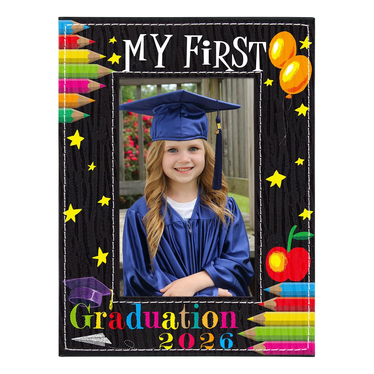FaCraft Preschool Graduation Gift - 4"x6" Pre K Kindergarten Graduation Gifts 2026 Graduation Picture Frame My First Graduation Frame End of Year Gift for Kids Students Boys Girls Son Daughter