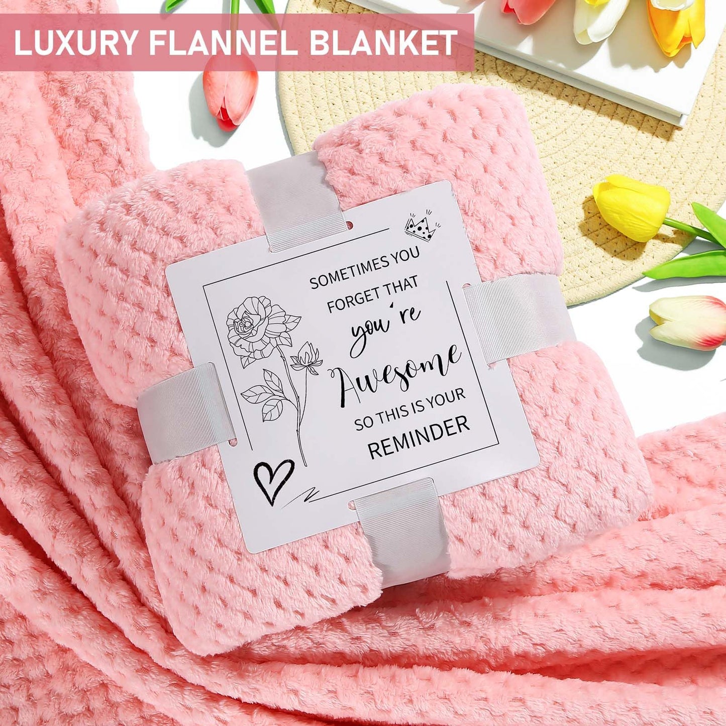 Gifts for Mom Women Daughter Girlfriend Wife, Happy Birthday Gifts for Women Mom Her Friend Sister Wife Grandma, Self Care Gift Get Well Relaxing Spa Galentines Day Gift Basket Set