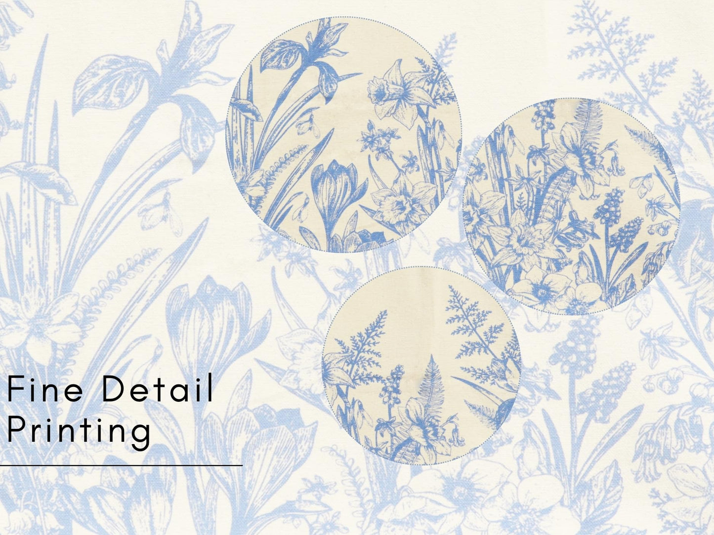 PurpleEssences Floral Tote Bag for Women, Cute Aesthetic Spring Tote Bag with Inner Pocket, Reusable Cloth Cotton Flower Tote Bag for Daily Essentials - Floral