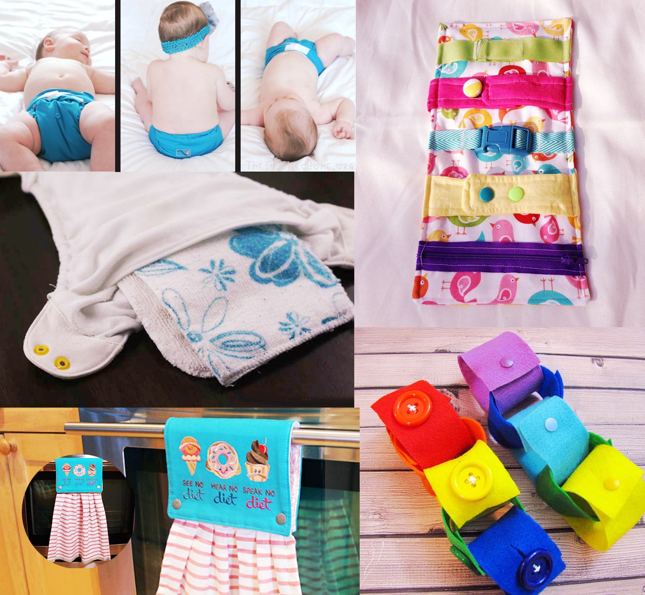 400 Sets Snap Buttons with Snap Pliers T5 Plastic Snaps No-Sew Buttons Fastener Setter for Clothing Diapers Bibs Rain Coat Crafting