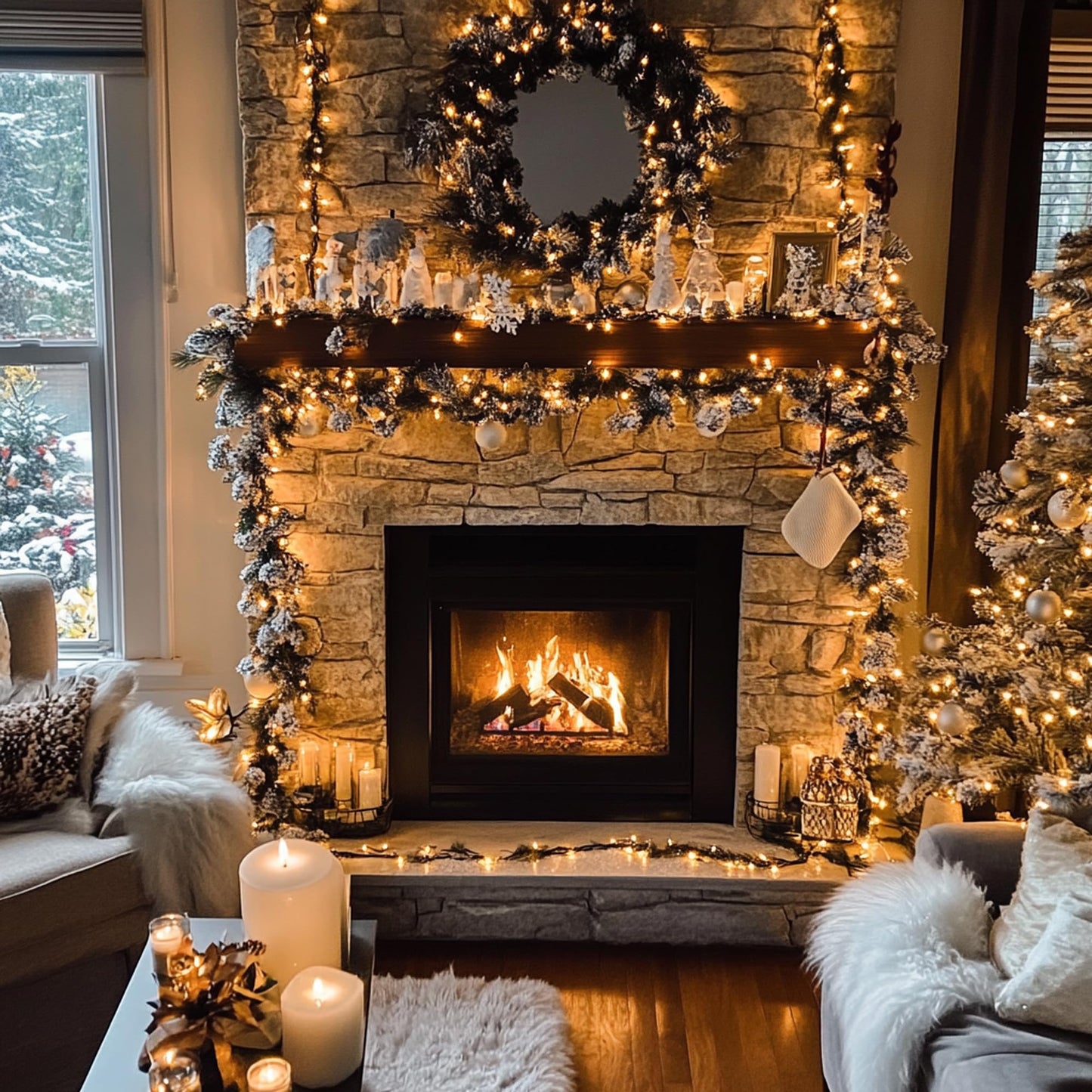 Christmas Lights, 20FT 100 Count Incandescent Mini Christmas Tree Light, Waterproof Xmas String Lights for Outdoor Indoor Home Party Yard Decorations, Gold