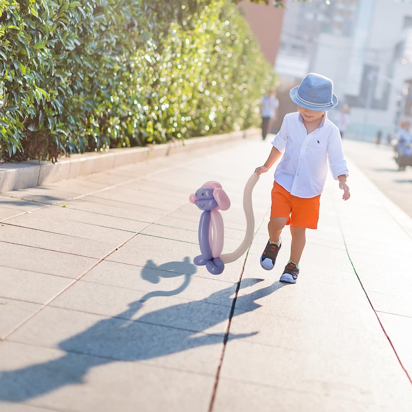 LXZFCRG 260 Balloons, Premium Long Balloons Latex Twisting Balloons for Birthday Wedding Festival Party Pastel Color Pack of 100