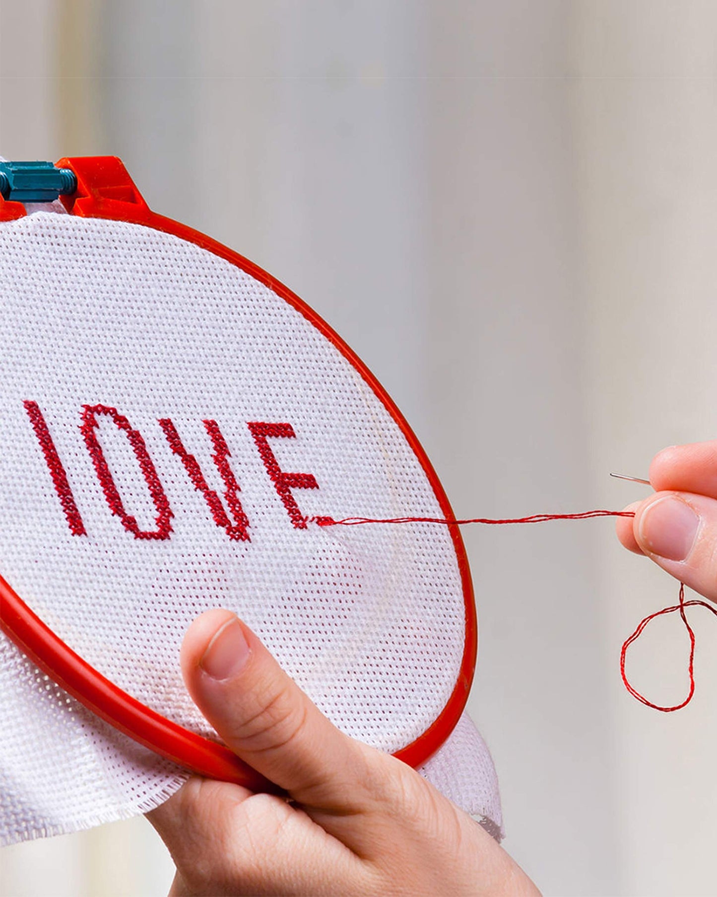 Pllieay 2 Pieces 14 Count Big Size White Aida Cross Stitch Fabric, Classic Reserve Aida Cloth, 19.6 x 21.6 Inch