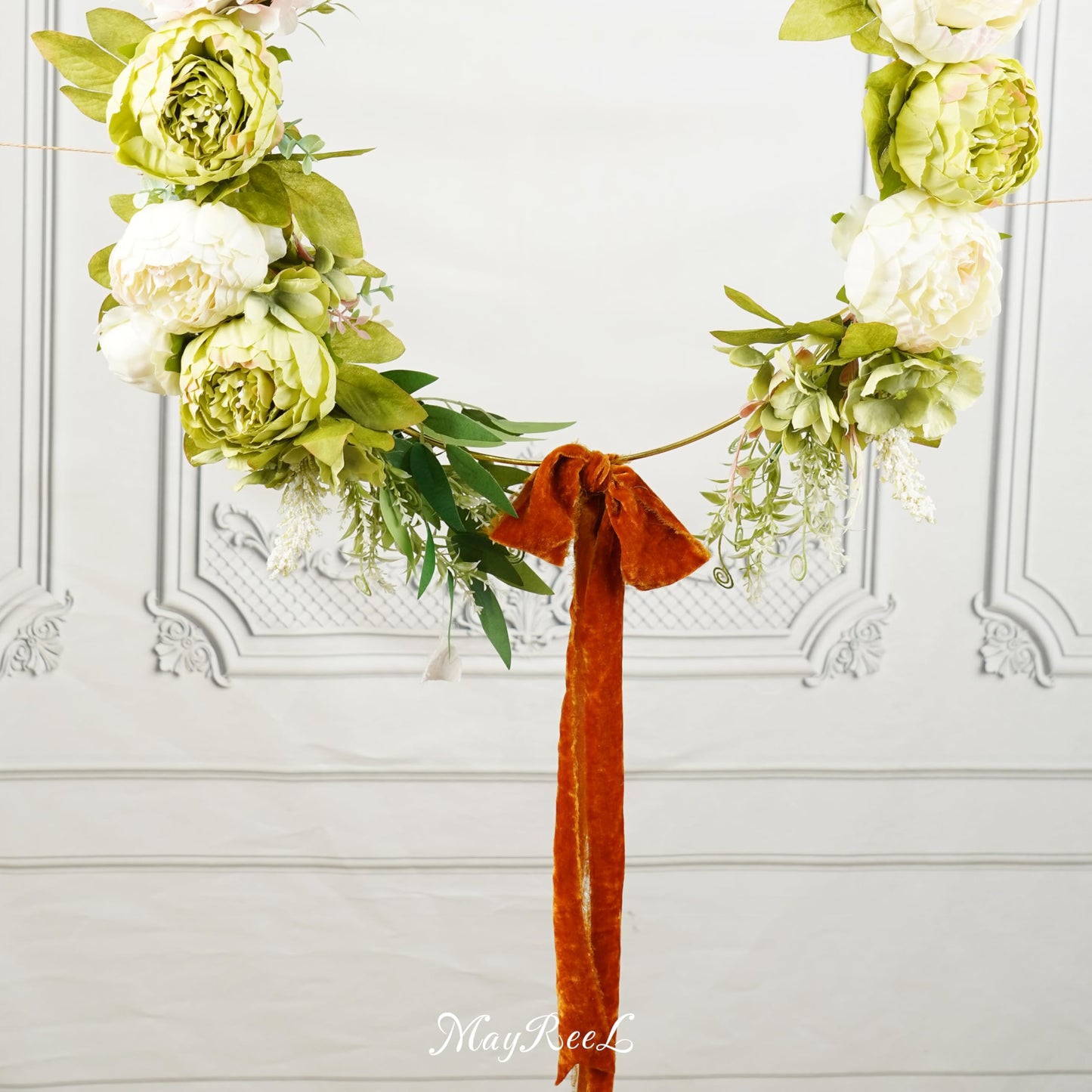 Terracotta Velvet Ribbon 2 Inch Hand Torn Burnt Orange Silk Frayed Edge Ribbon for Thanksgiving Bridal Bouquets Invitations Wedding Vow Books Gift Baskets 3 Yards