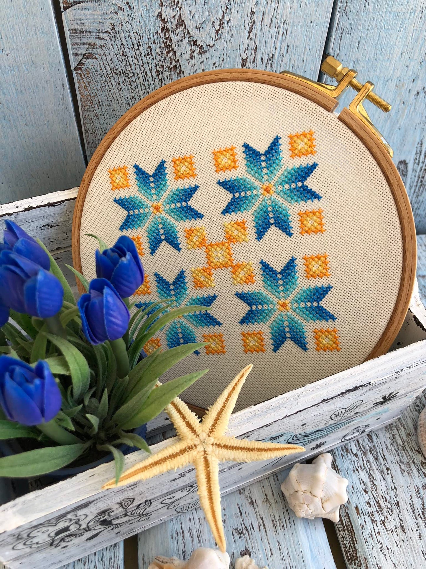 Premium Beech Wood Gold Clasp Embroidery Hoop 8mm (160mm = 6.29" ~ Approx 6")