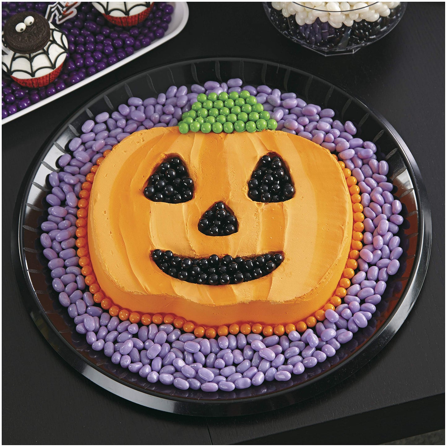 Wilton Halloween Jack-O-Lantern Fluted Cake Pan