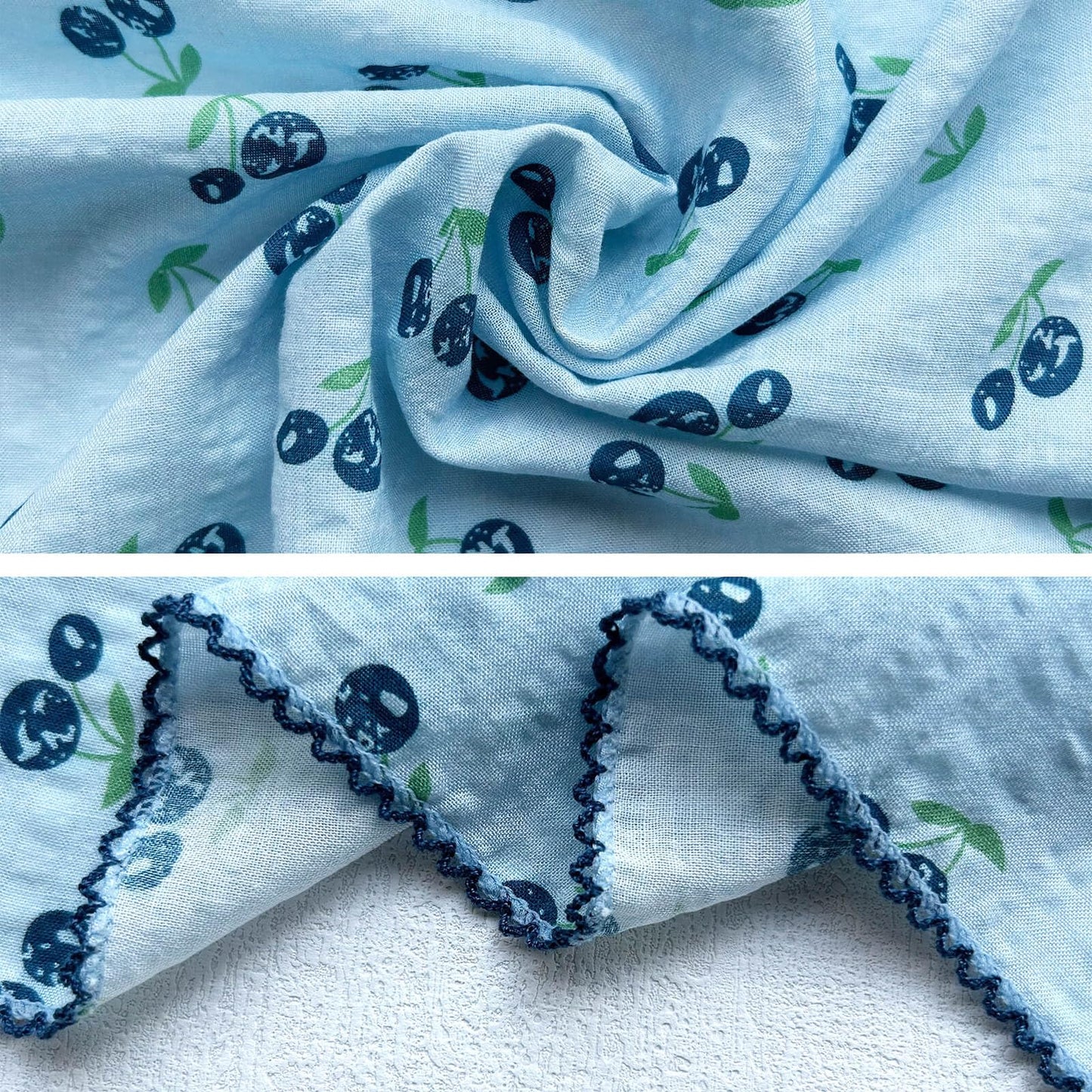 Valentine's Day Gift For Her, 4 Pcs 21"x21" Cotton Bandanas for Women, Super Soft Textured Fabric - Q01