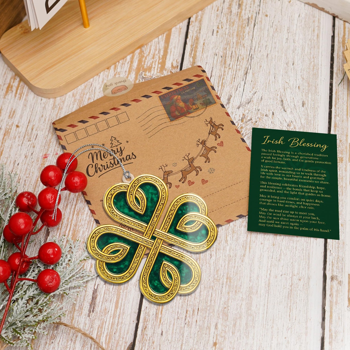 St patricks day gifts - Irish Gifts with Card and Envelope – St Patrick’s Day Gift for Kids and Adults, Classroom and Coworker Exchange, Fun Leprechaun Card