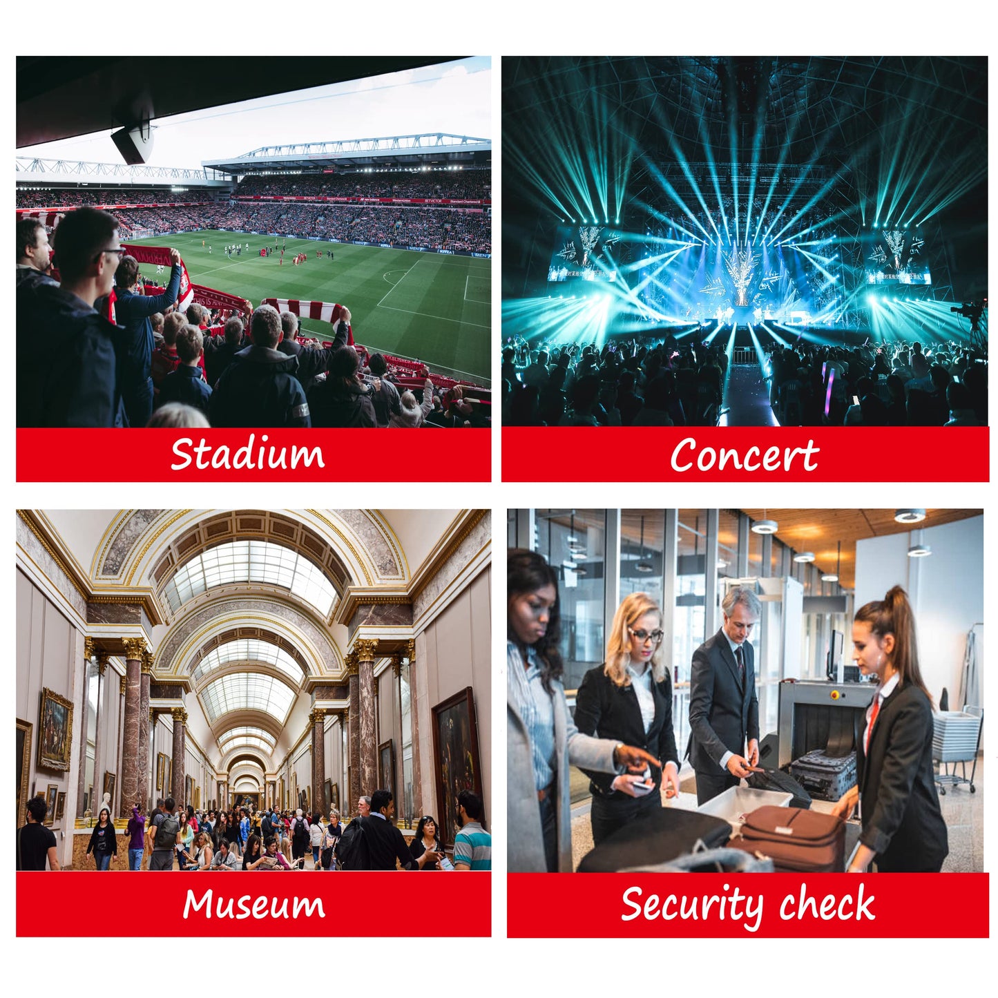 COZYOFFI Clear Bag Stadium Approved: Suit for Quick Security Check - Small Transparent Purse for Women