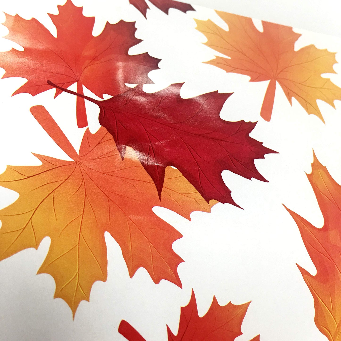 KALEFO 24Pcs Fall Treat Bags Autumn Maple Golden Leaf Themed Party Favor Bags for Thanksgiving Harvest Festival Halloween Party Supplies Gift Bags for Classroom Home Decor