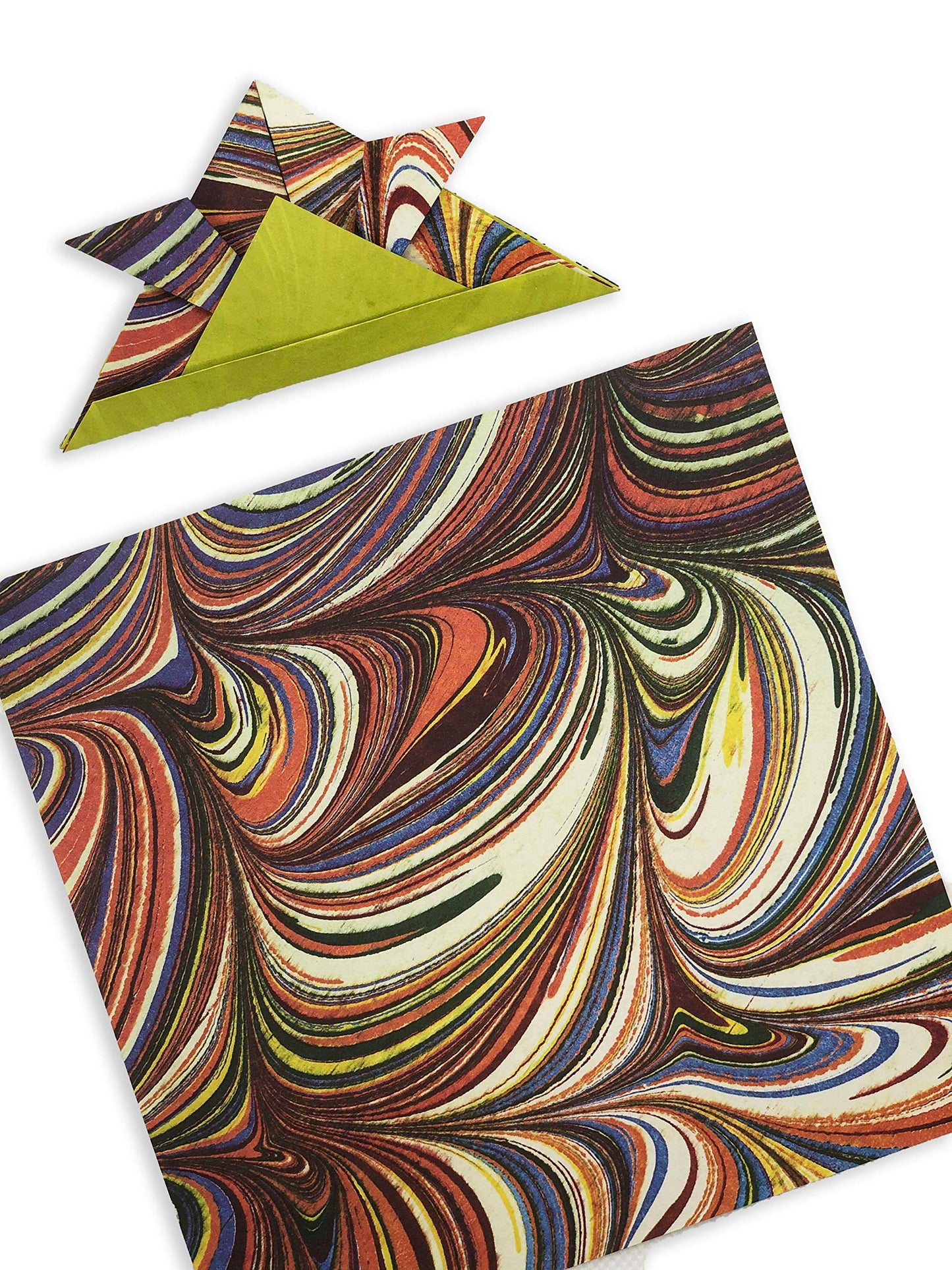 Origami Paper 200 sheets Marbled Patterns 6" (15 cm): Tuttle Origami Paper: Double Sided Origami Sheets Printed with 12 Different Patterns (Instructions for 6 Projects Included)