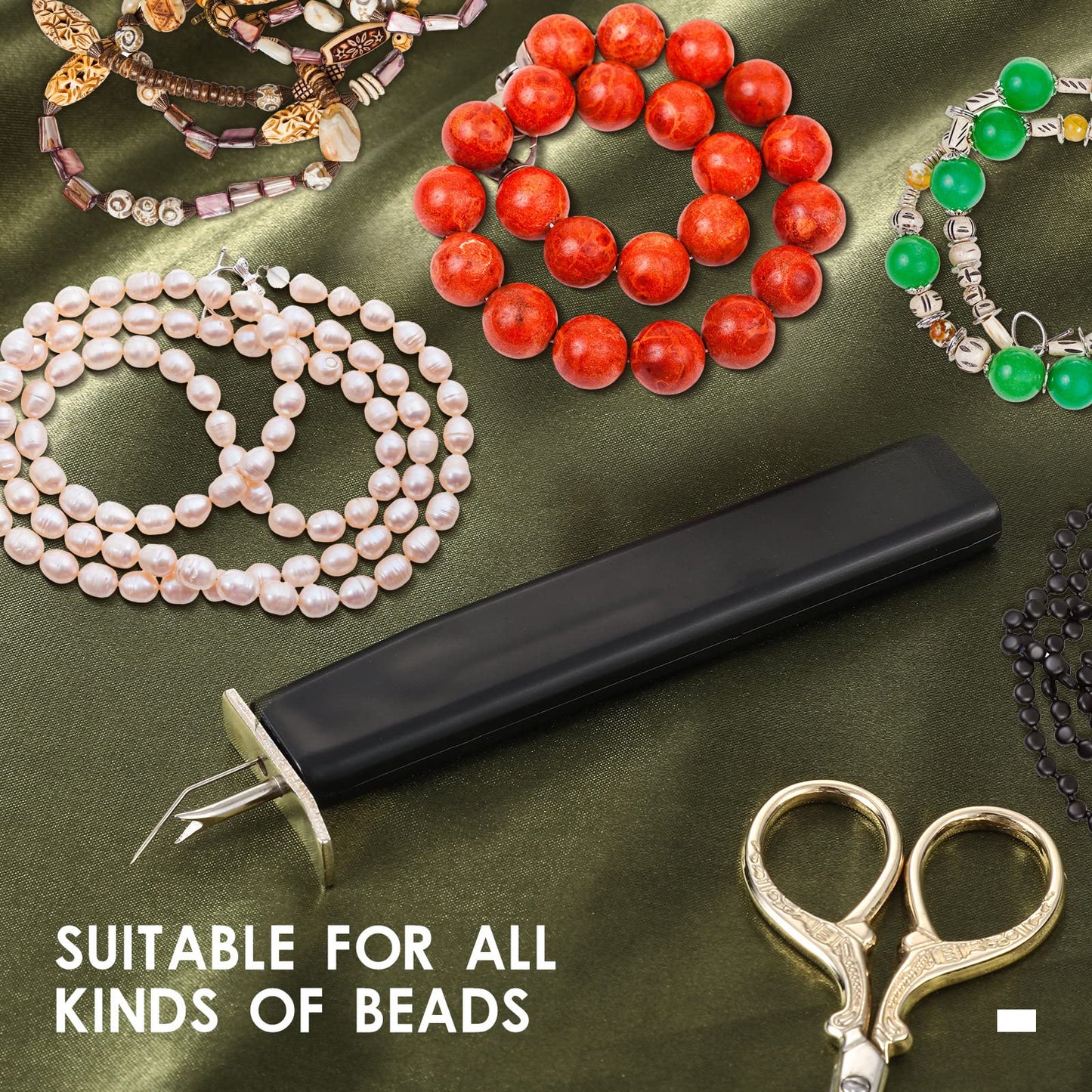 Lanties Bead Knotting Tool Beading Knotting Tools for Jewelry Making Beading Knotters Tool Create Secure Knots for DIY Pearl Jewelry Beading Tools Supplies