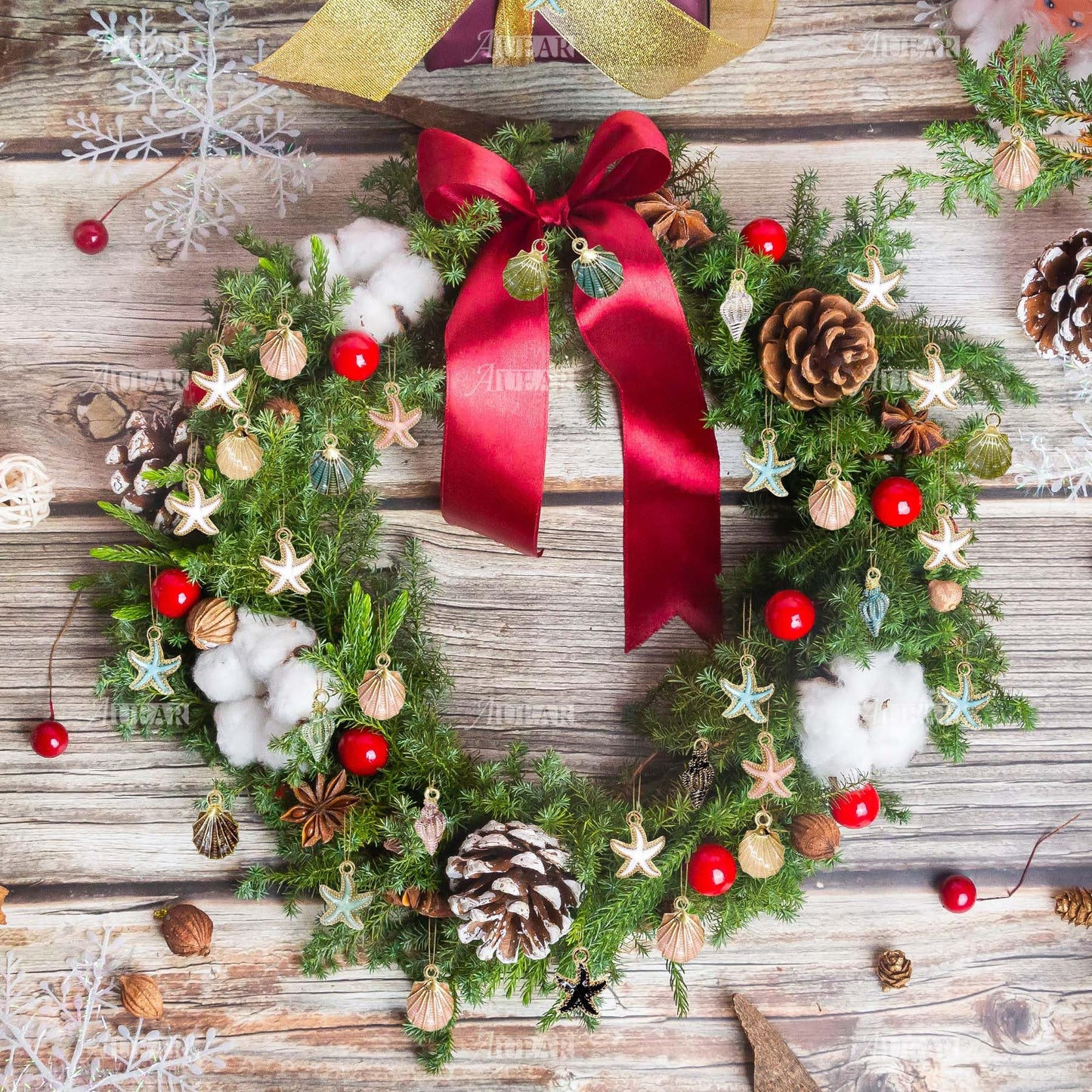 60 Pack Ocean Starfish Conch Seashell Enamel Charms Pendants for DIY Jewelry Making (Ocean Style 1)