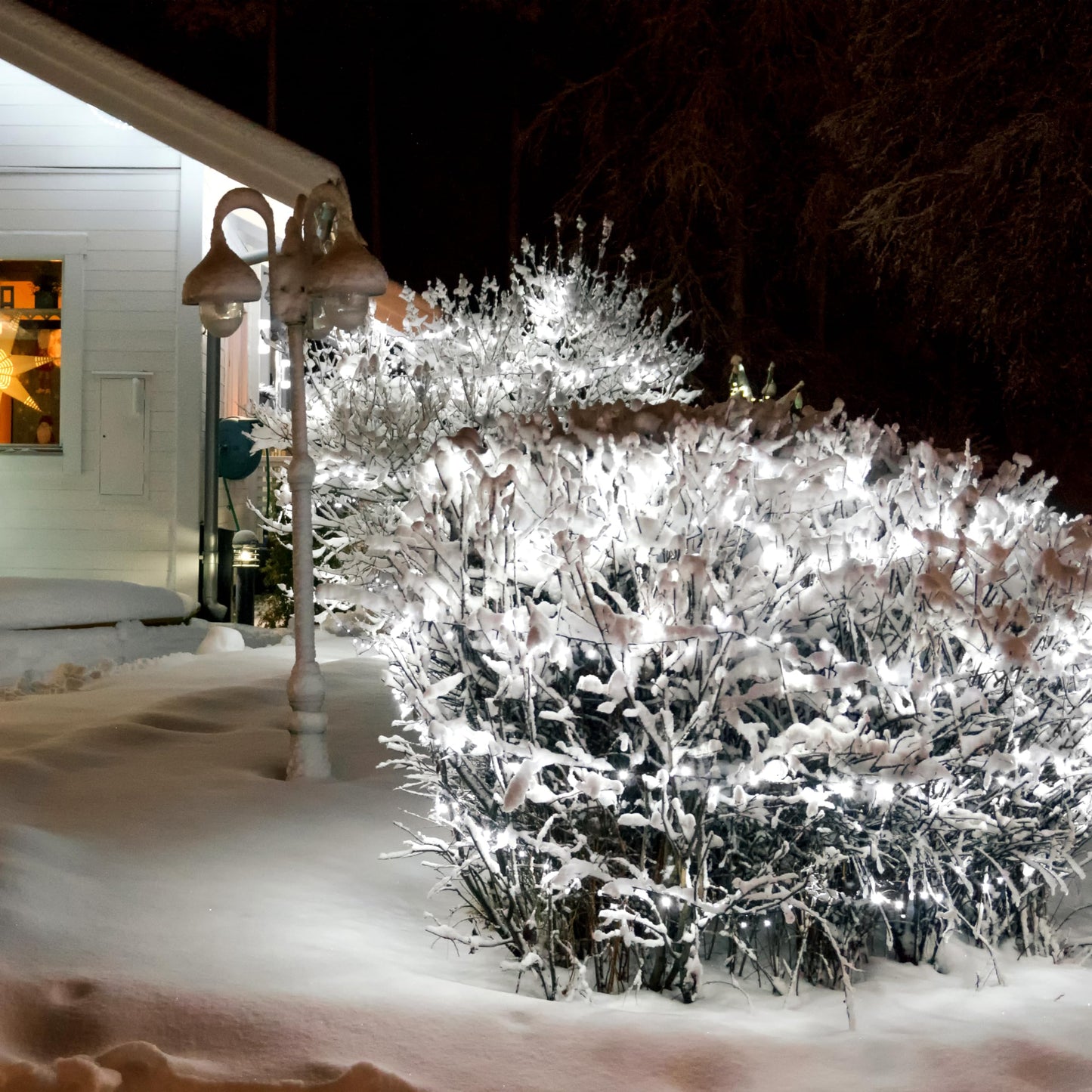 2 Pack Solar String Lights Outdoor, 200 LED Extra-Long 72FT Solar Powered Lights with 8 Lighting Modes, Waterproof Outdoor Lighting Decoration for Garden, Patio, Balcony, Xmas, Wedding, Party