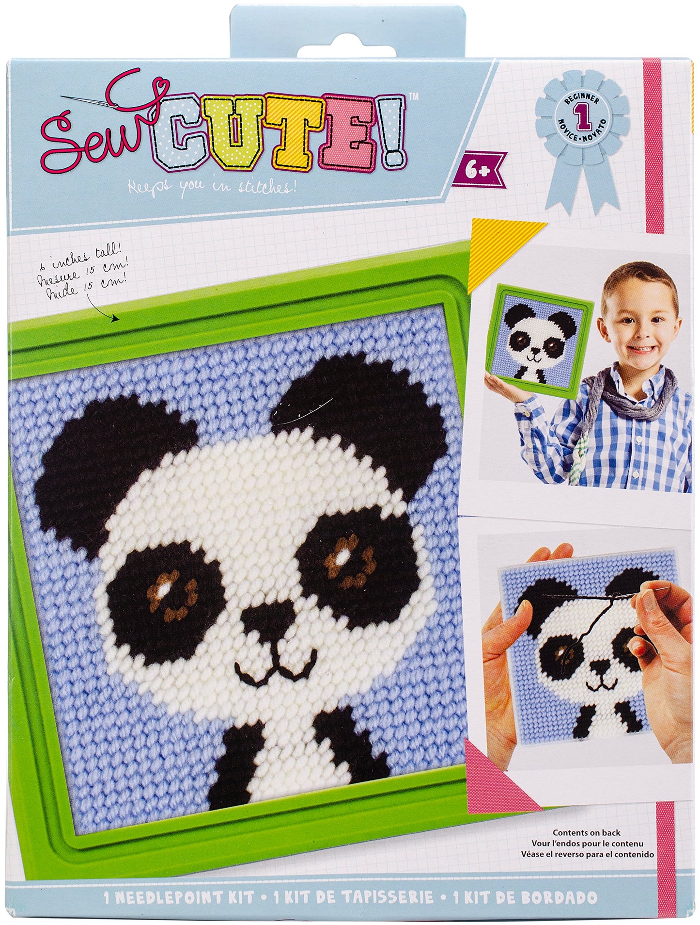 ColorBok 73428 Sew Cute Needlepoint Paul Panda