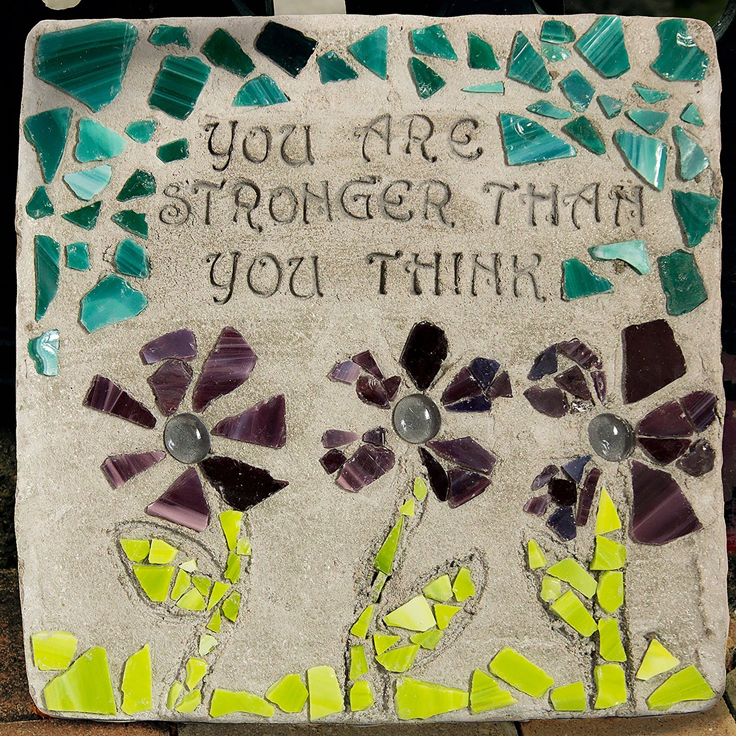 Milestones Decorative Inspiration Stepping Stone Kit for Flower Beds, Gardens, and Walkways - 901-11279 (268639)