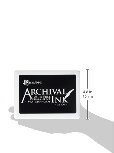Ranger Archival 3 Jet Ink Pad Jumbo Black