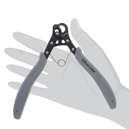 The Beadsmith 1-Step Looper, 1.5 millimeter, 26-18 gauge Craft Wire, Create Consistent Loops for Rosaries, Earrings, Bracelets, Necklaces and Wire Jewelry in 1 Step