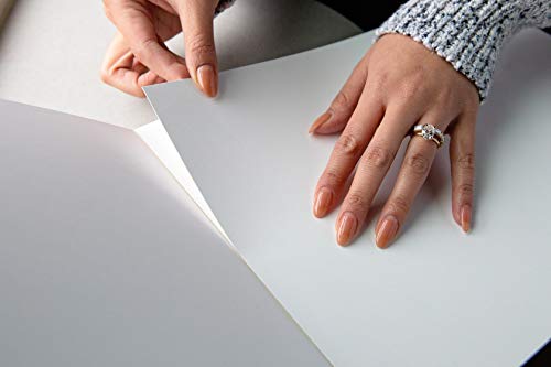 Strathmore 300 Series Bristol Paper Pad, Smooth, Tape Bound, 9x12 inches, 20 Sheets (100lb/270g) - Artist Paper for Adults and Students - Markers, Pen and Ink