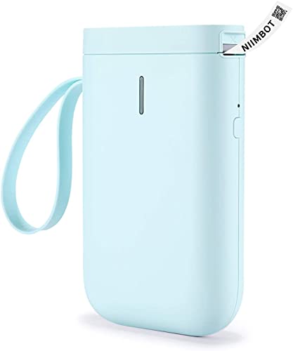 NIIMBOT Label Maker Machine D11 Label Printer Tape Included Portable Wireless Connection Multiple Templates Available for Phone Easy to Use Office Home Organization USB Rechargeable