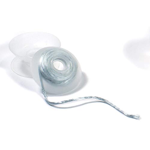 The Beadsmith No-Tangle Thread Bobbins, String Organizer, Ideal for Kumihimo or Cord Management (1 7/8 Inches, Set of 8)