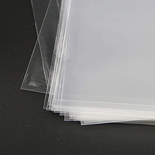 Muyindo 100 Pieces (9x12 Inch) Clear Plastic Bags for Packaging, Clothing & T-Shirts Strong Packing Self Adhesive Cellophane Bag