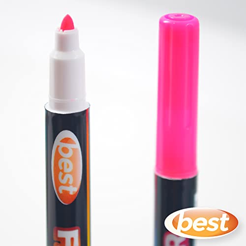 Best Fabric Markers (Pack of 24 Pens) Non-Toxic - Set of 24 Individual Colors - No Duplicates - Bullet Tip - Machine Washable Paint - Perfect for Writing on Clothes, Clothing, Jeans, Pants, and Shirts