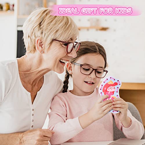 Zeoddler Wooden Fairytale Lacing Card for Kids 3-5, Sewing Cards for Toddlers, Toddler Arts and Craft, Fine Motor Skill Toys, 6 Wooden Panels and 6 Matching Laces, Gift for Boys, Girls