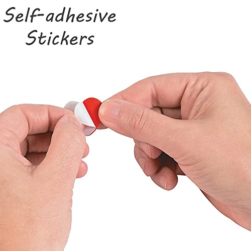 4E's Novelty Valentines Monster Craft Ornament (12 Pack) Foam Valentines Day Crafts for Kids Classroom DIY Activity Bulk - Individually Wrapped