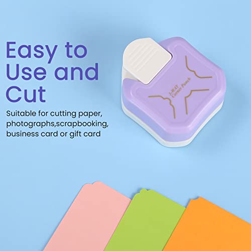 MyArTool 3 in 1 Beauty Shape Corner Punch, 3 Way Corner Paper Punch for Paper Crafts, Laminate, Cardstock, Business Card, DIY Projects, Photo, Card Making and Scrapbooking