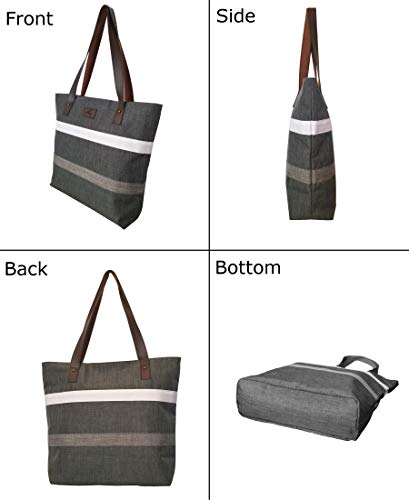 Aleah Wear Shoulder Tote Bag Purse Top Handle Satchel Handbag For Women Work College Travel Business Shopping Casual Upgraded