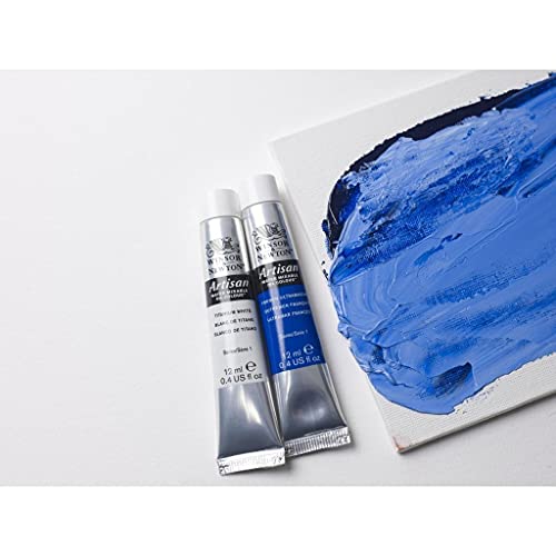 Winsor & Newton Artisan Water Mixable Oil Colour, 1.25-oz (37ml), Ivory Black