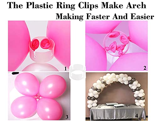 LANGXUN 12ft Table Balloon Arch Kit For Birthday Decorations, Party,Wedding and Graduation Decorations, Christmas Decorations Baby Shower Bachelor Party Supplies