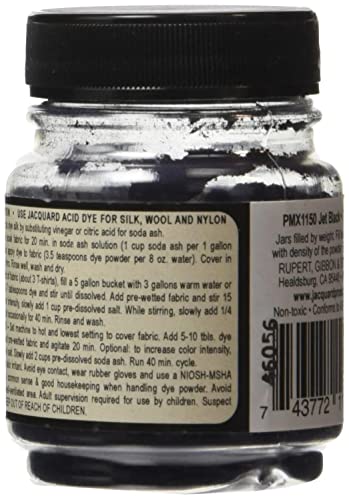 Procion MX Cold Water Dye, Jet Black, 2/3 Ounce